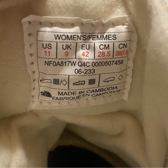 The North Face ThermoBall Lace Up Luxe WP Boots/Women’s Size 11 (NEW) - Picture 10 of 10